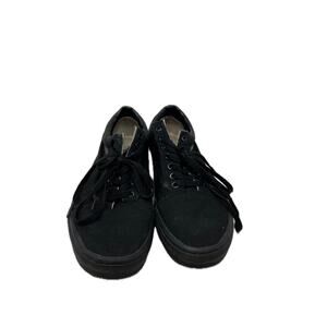 Vans Black Suede Skate Shoes Mens 10.5 Womans 12